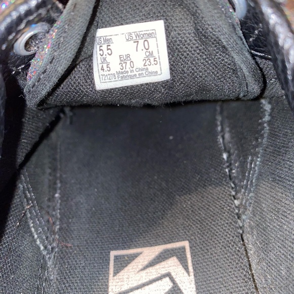 sparkly Vans - Picture 5 of 5